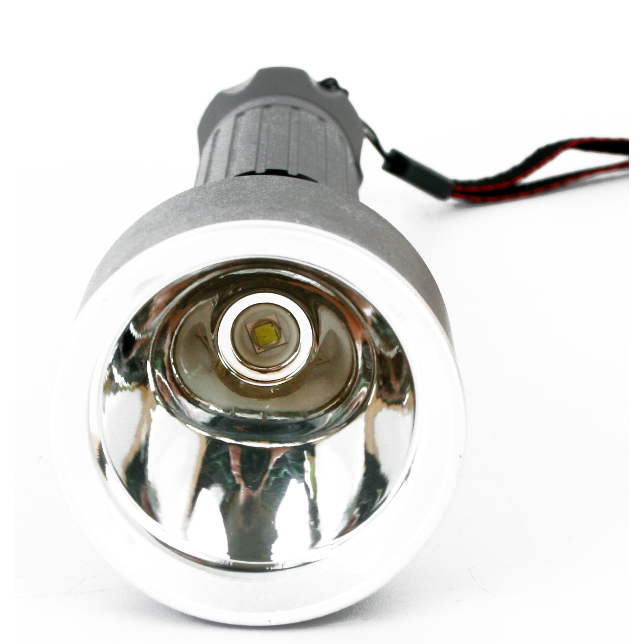 Camelion E163 (фонарь аккум. 3,7В, черный, T40 LED, 10 Ватт, 3 реж., алюминий, бокс)