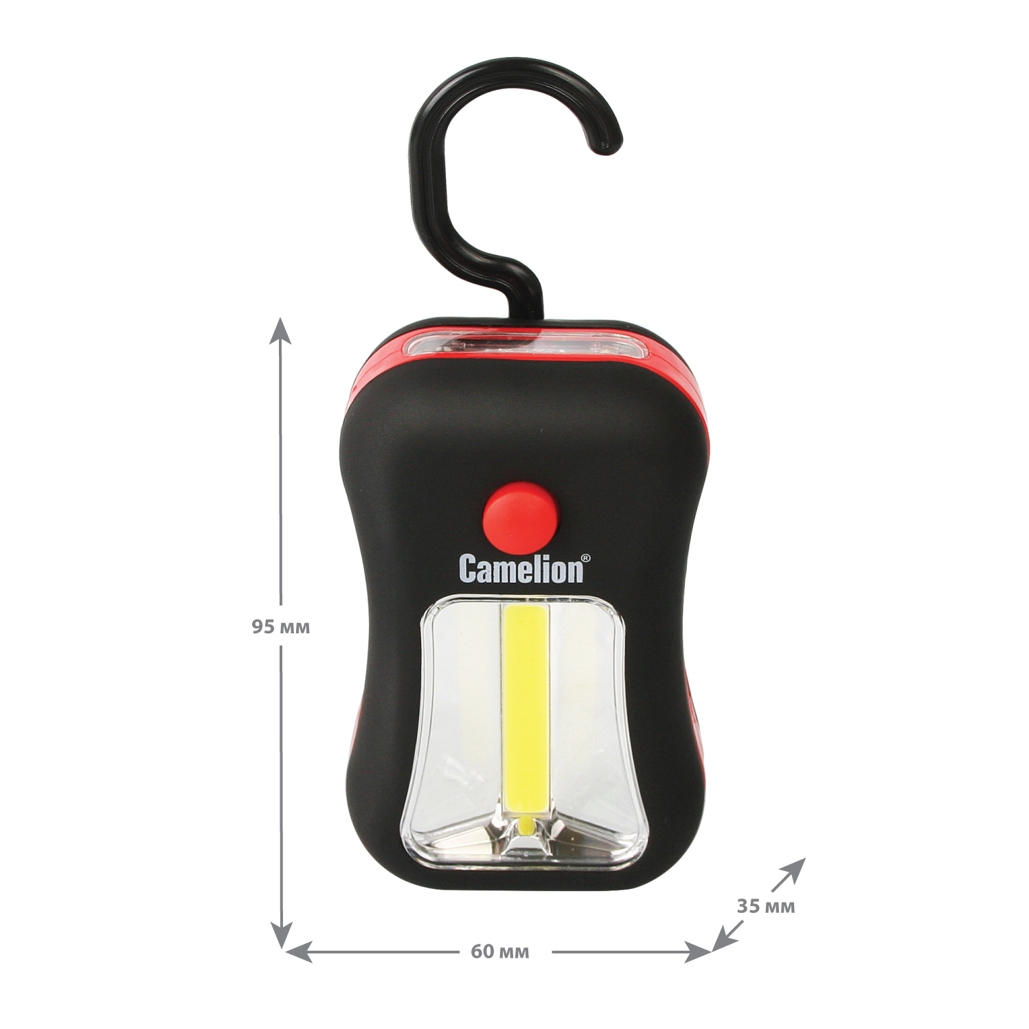 Сamelion LED51520 (автомобильный фонарь, 3W COB+4 LED, 3XR03, пластик, магнит, подвес, блистер)