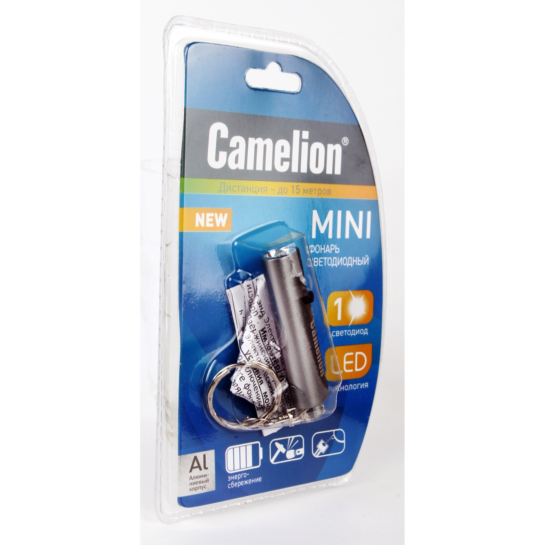 Camelion LED18-1R фонарь-брелок