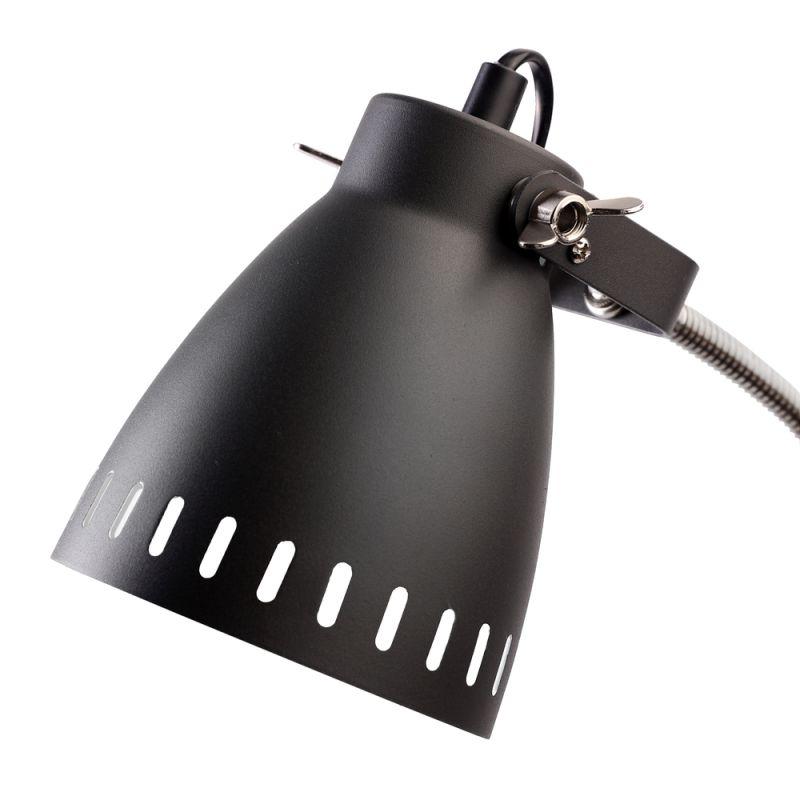 Camelion KD-428F C02 чёрный (Светильник напольный New York, 1х E27, 40Вт, 230В, металл)