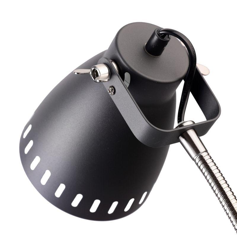 Camelion KD-428F C02 чёрный (Светильник напольный New York, 1х E27, 40Вт, 230В, металл)