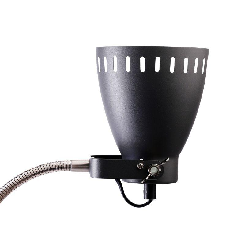 Camelion KD-428F C02 чёрный (Светильник напольный New York, 1х E27, 40Вт, 230В, металл)