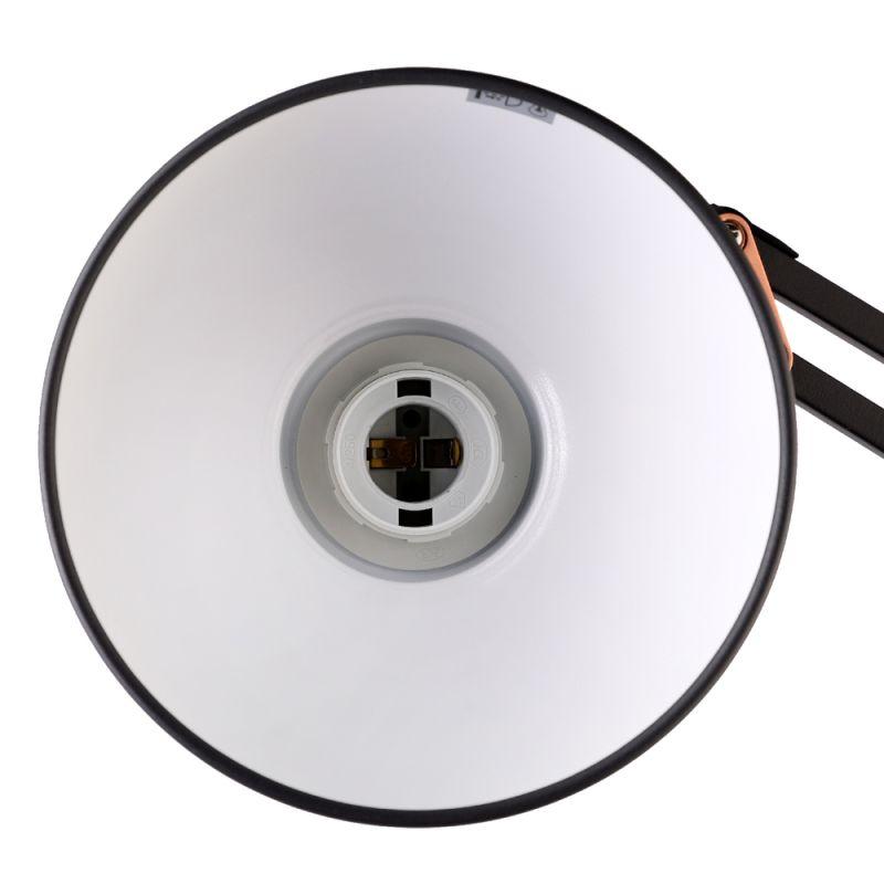 Camelion KD-431F C62 черный + медь (Светильник напольный Berlin, 1х E27, 40Вт, 230В, металл)