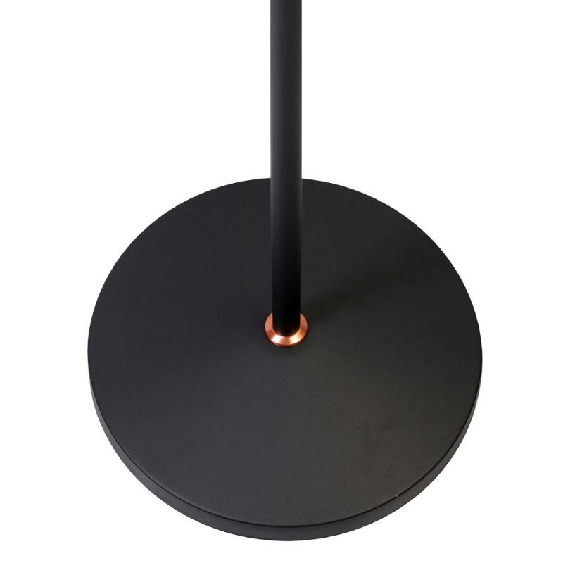 Camelion KD-431F C62 черный + медь (Светильник напольный Berlin, 1х E27, 40Вт, 230В, металл)