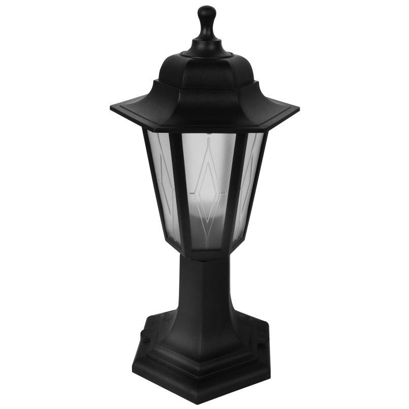 Camelion PP4104 C02 НТУ 06-60-001 У1 "Оскар1" черный (Св-к садово-парк., 6-гран., пластик+пластик