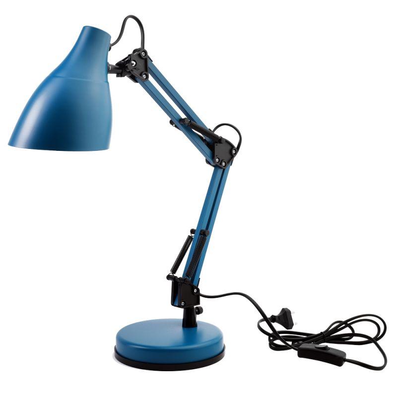 Camelion KD-331 C06 синий (Светильник настольный, 230V, 40W, E27)