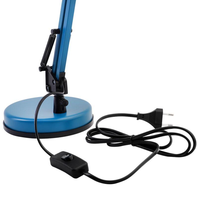 Camelion KD-331 C06 синий (Светильник настольный, 230V, 40W, E27)