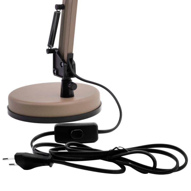 Camelion KD-331 C26 тауп (Светильник настольный, 230V, 40W, E27)