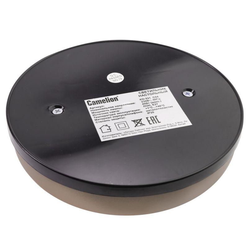 Camelion KD-331 C26 тауп (Светильник настольный, 230V, 40W, E27)