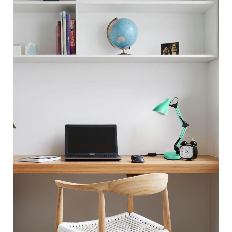 Camelion KD-331 C16 мятный (Светильник настольный, 230V, 40W, E27)