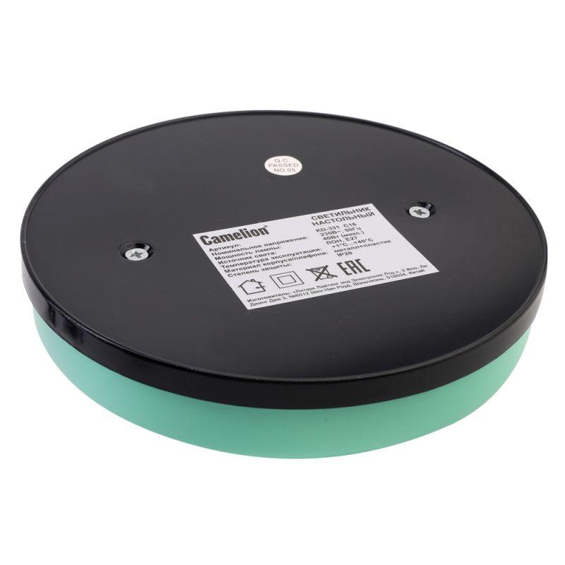 Camelion KD-331 C16 мятный (Светильник настольный, 230V, 40W, E27)