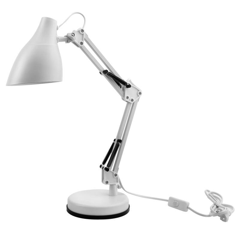 Camelion KD-331 C01 белый (Светильник настольный, 230V, 40W, E27)