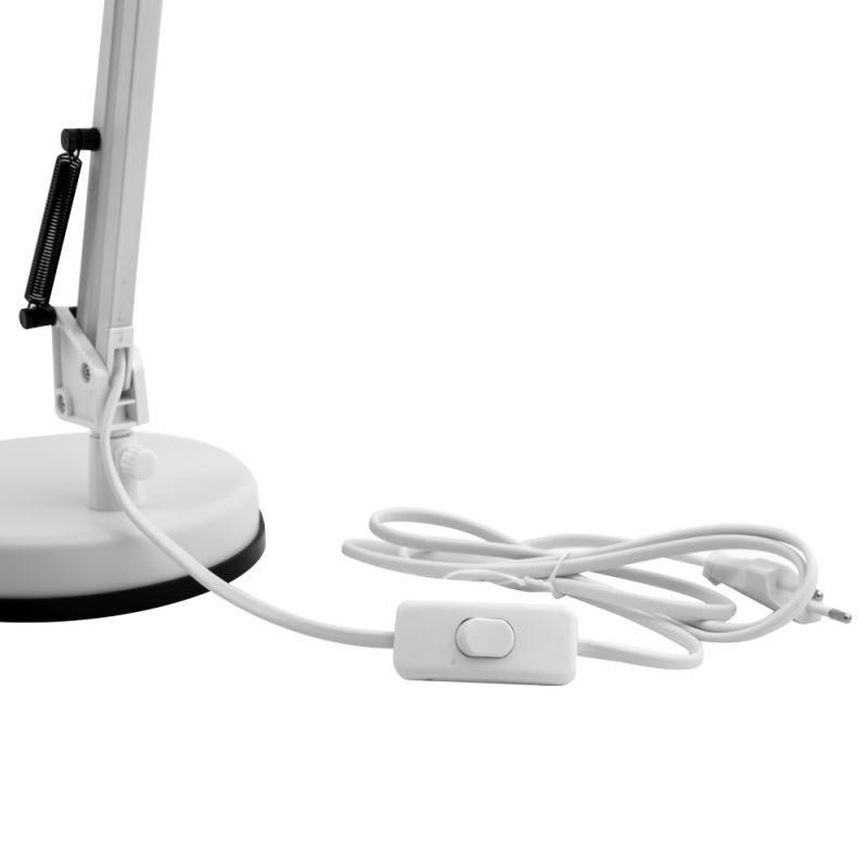 Camelion KD-331 C01 белый (Светильник настольный, 230V, 40W, E27)