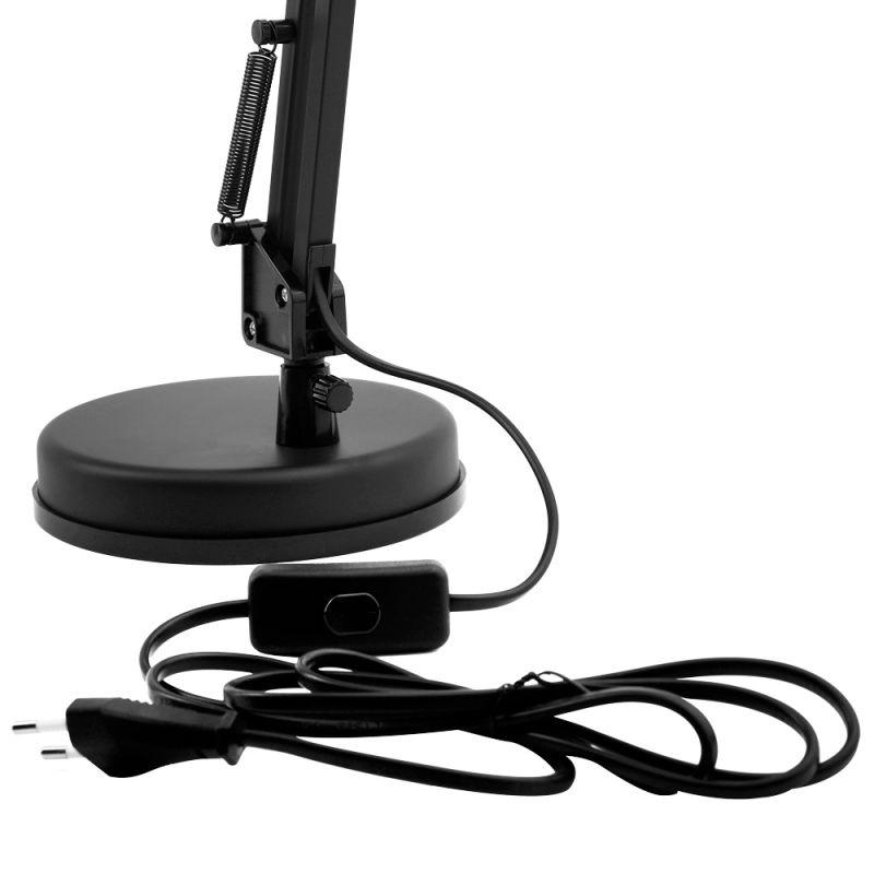 Camelion KD-331 C02 черный (Светильник настольный, 230V, 40W, E27)