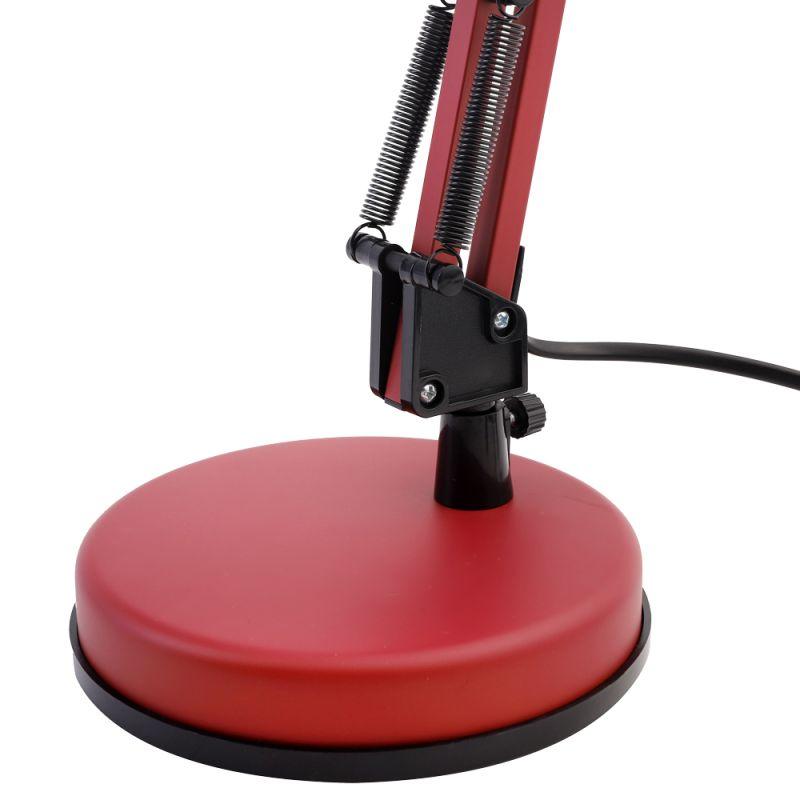 Camelion KD-331 C04 красный (Светильник настольный, 230V, 40W, E27)