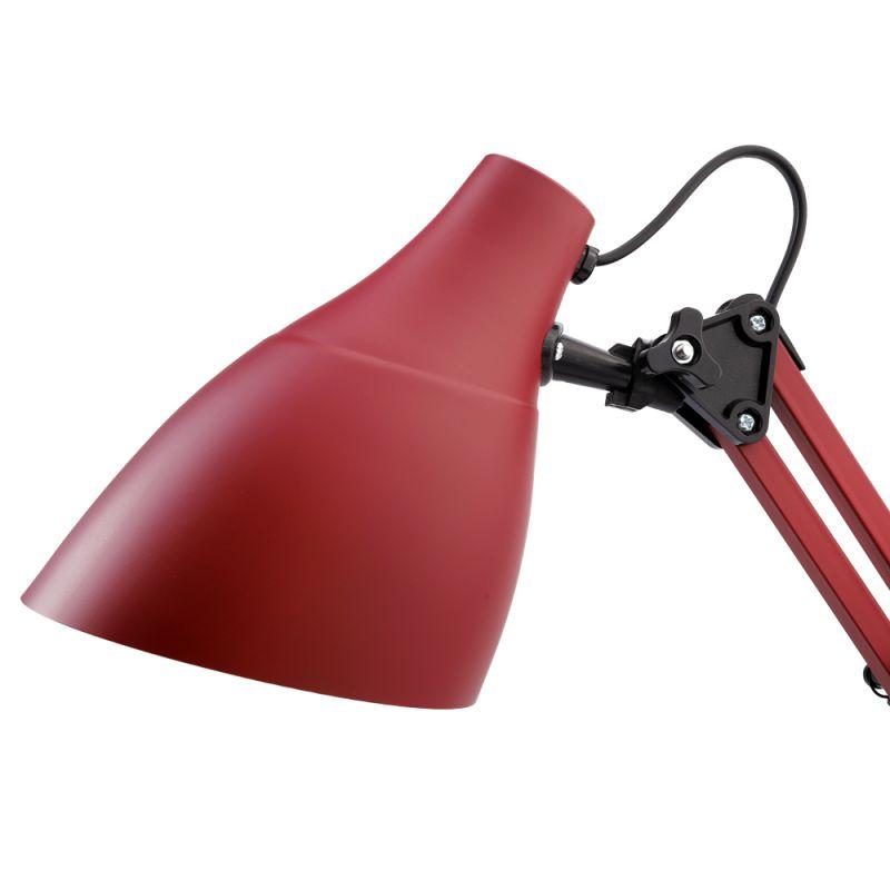 Camelion KD-331 C04 красный (Светильник настольный, 230V, 40W, E27)