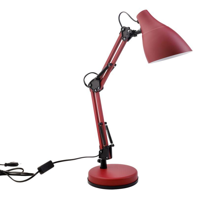 Camelion KD-331 C04 красный (Светильник настольный, 230V, 40W, E27)