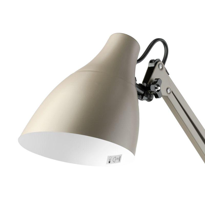 Camelion KD-332 C26 тауп (Светильник напольный, торшер, 230V, 40W, E27)