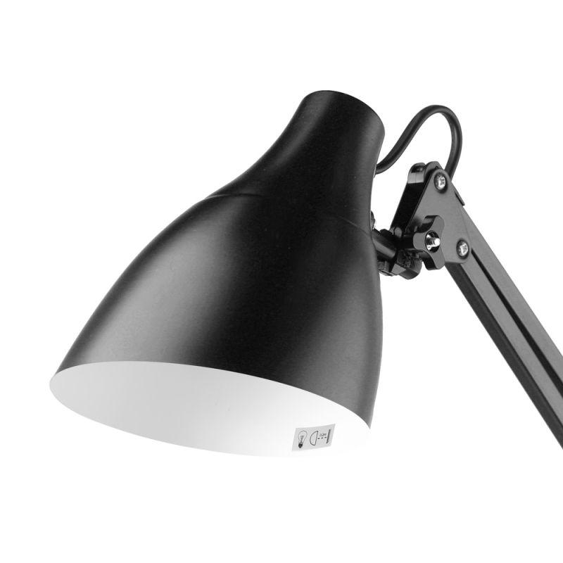 Camelion KD-332 C02 черный (Светильник напольный, торшер, 230V, 40W, E27)