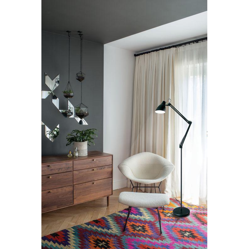 Camelion KD-332 C02 черный (Светильник напольный, торшер, 230V, 40W, E27)