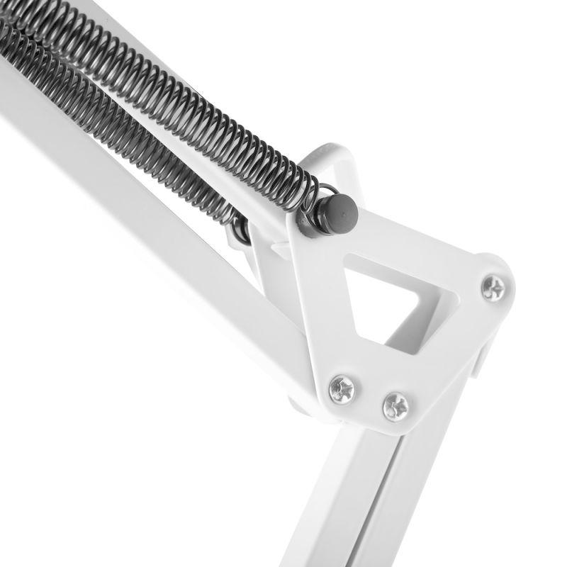 Camelion KD-335 C01 белый (Свет-к настольн.с метал. струбциной, 230V, 40W, E27) АКЦИЯ!!!