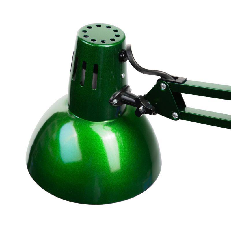 Camelion KD-312 C05 зелёный (Светильник настольный,230V 40Вт, E27)