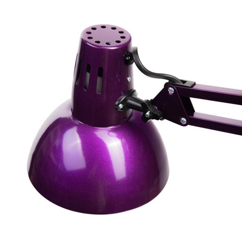 Camelion KD-312 C12 фиолетовый (Светильник настольный,230V 40Вт, E27)