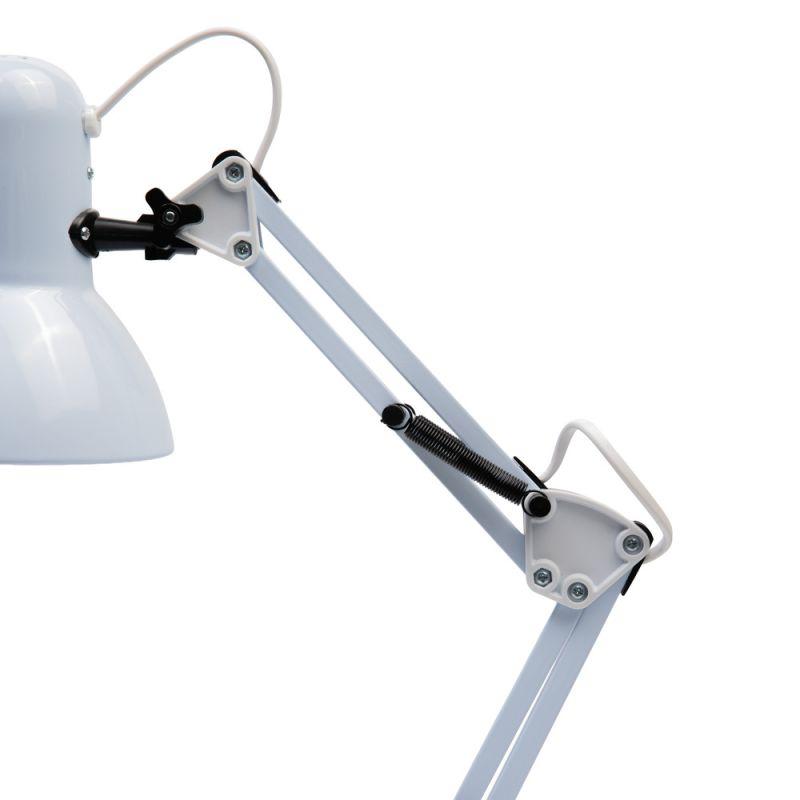 Camelion KD-313 C01 белый (Светильник настольный,230V 40Вт, E27)