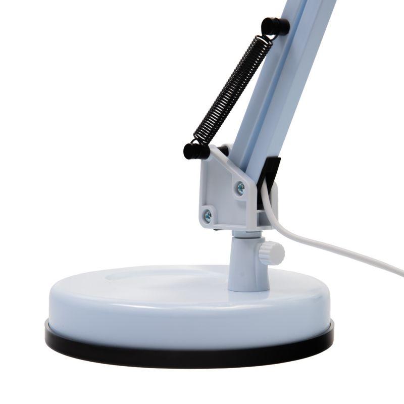 Camelion KD-313 C01 белый (Светильник настольный,230V 40Вт, E27)