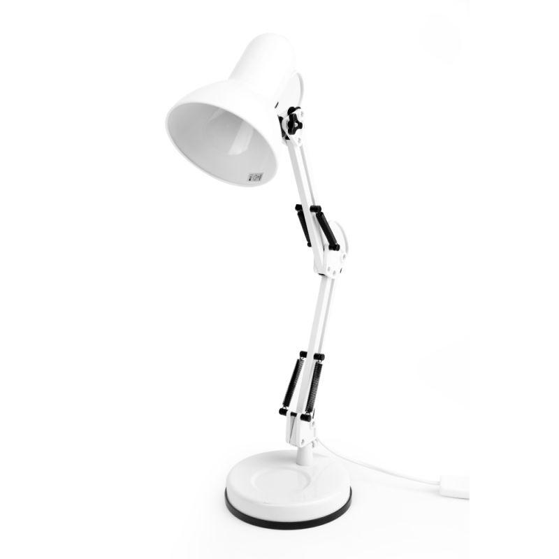 Camelion KD-313 C01 белый (Светильник настольный,230V 40Вт, E27)