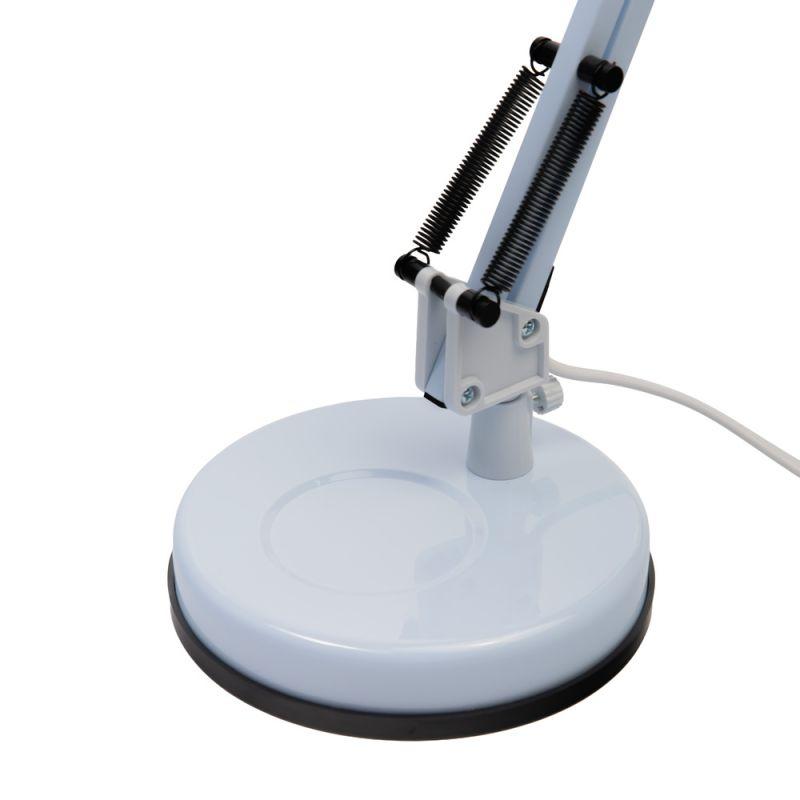 Camelion KD-313 C01 белый (Светильник настольный,230V 40Вт, E27)