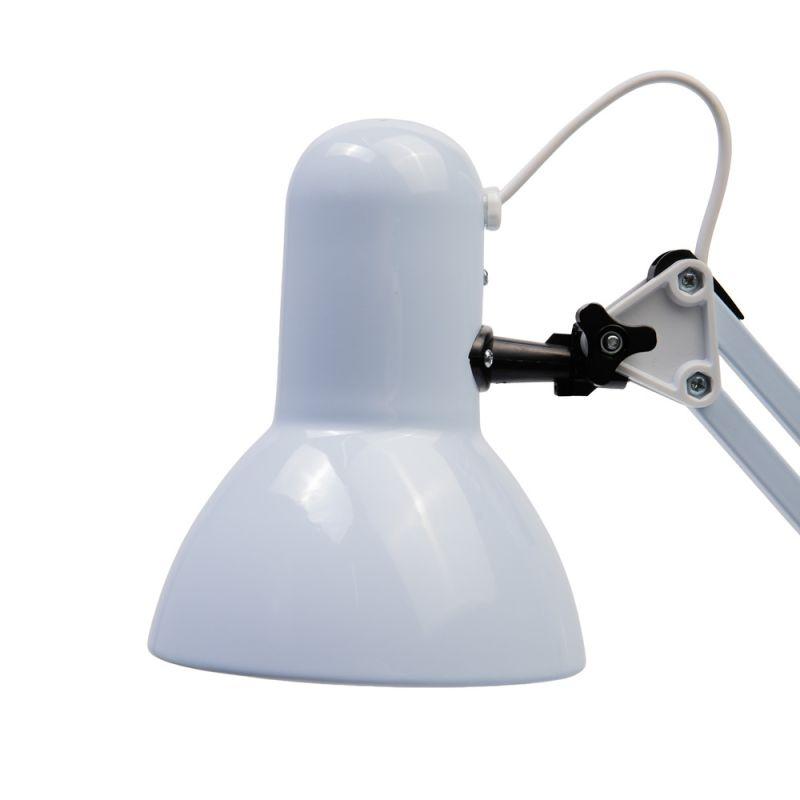 Camelion KD-313 C01 белый (Светильник настольный,230V 40Вт, E27)