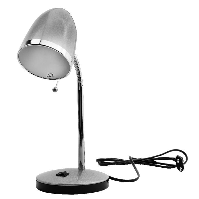 Camelion KD-308 C03 серебро (Светильник настольный,230V 40W E27)