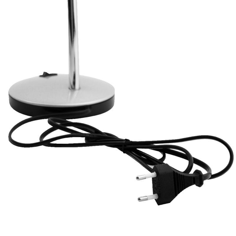 Camelion KD-308 C03 серебро (Светильник настольный,230V 40W E27)