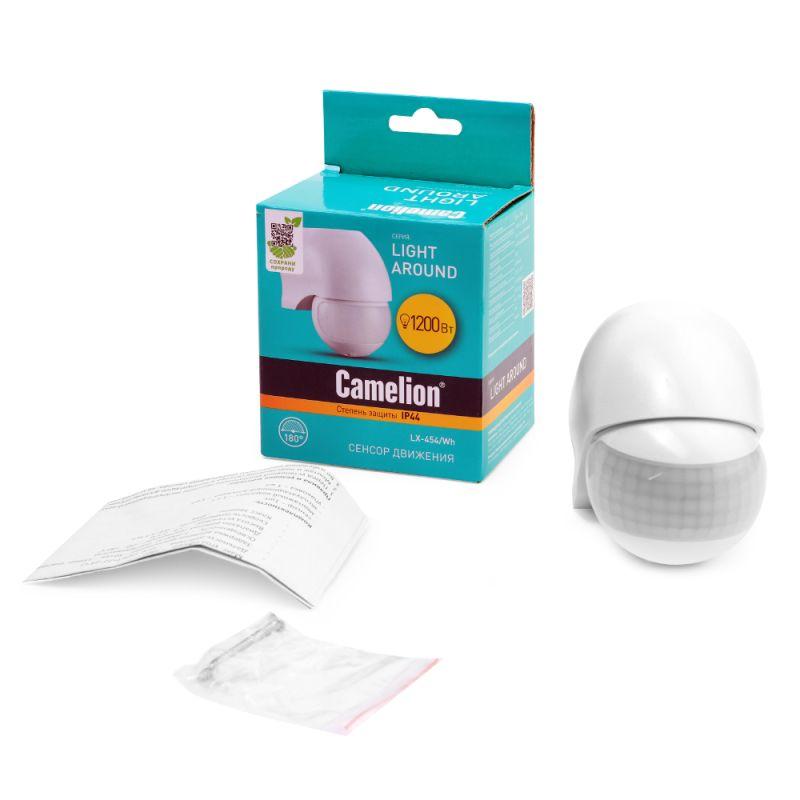 Camelion LX-454/Wh, Белый (Электронный сенсор включения освещения,настенный,180* )