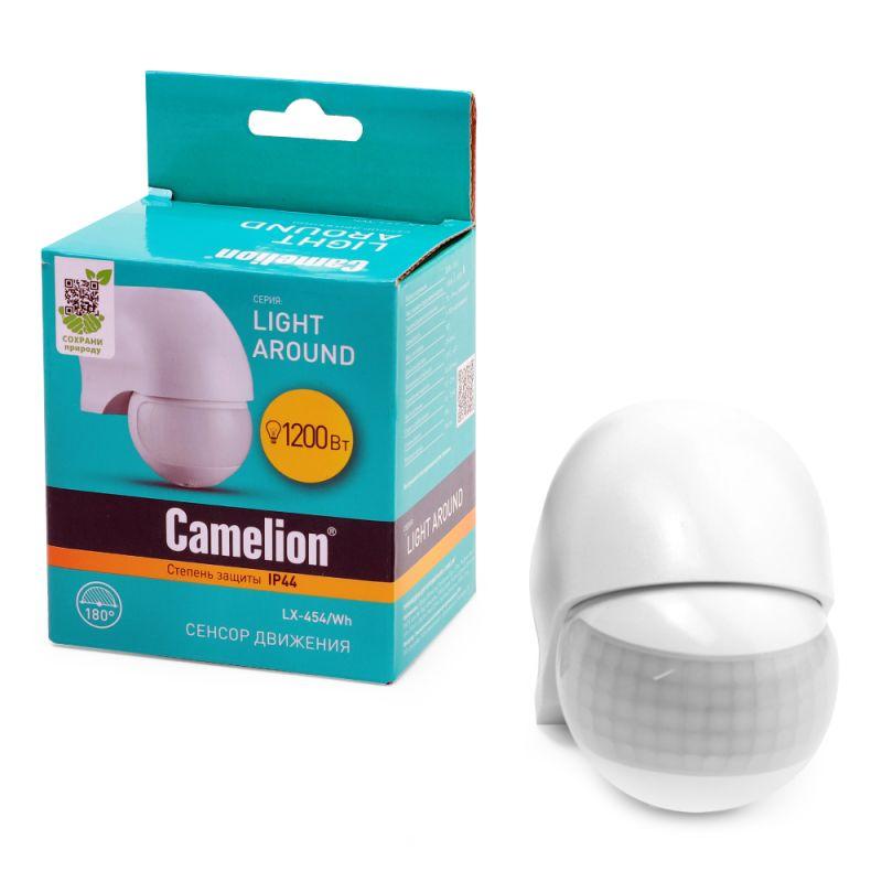 Camelion LX-454/Wh, Белый (Электронный сенсор включения освещения,настенный,180* )