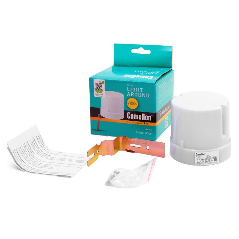 Camelion LXP-03 (Электронный фотосенсор включения освещения, 3300Вт)