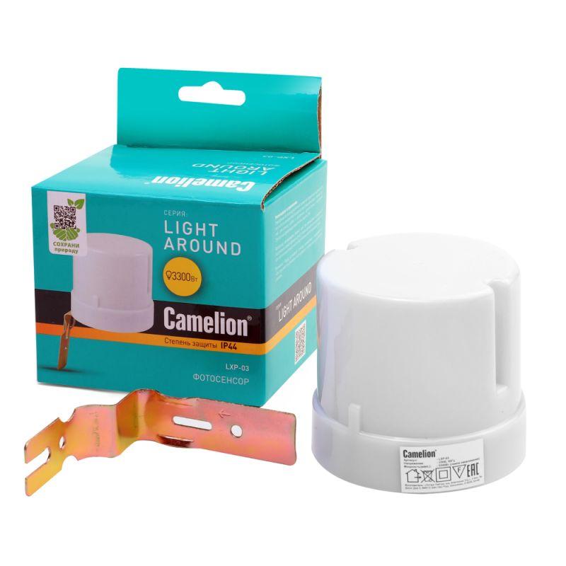 Camelion LXP-03 (Электронный фотосенсор включения освещения, 3300Вт)