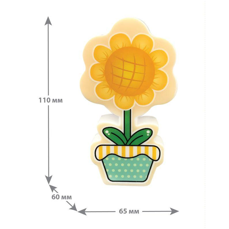 Camelion NL-231 "Цветок" (Led ночник с выкл, 220V)