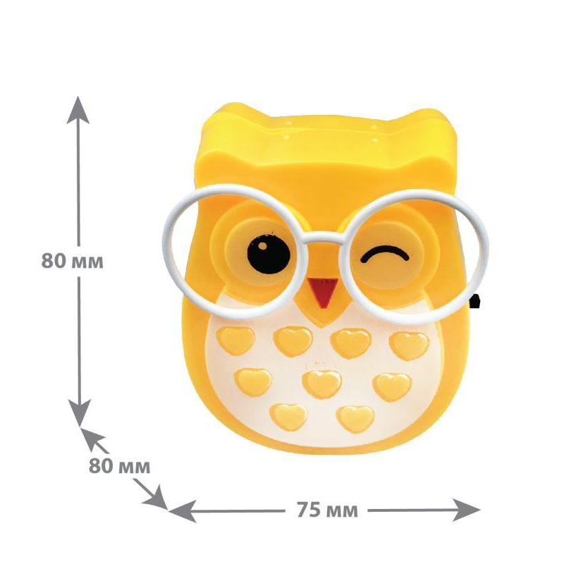 Camelion NL-237 "Сова" (Led ночник с выкл, 220V)