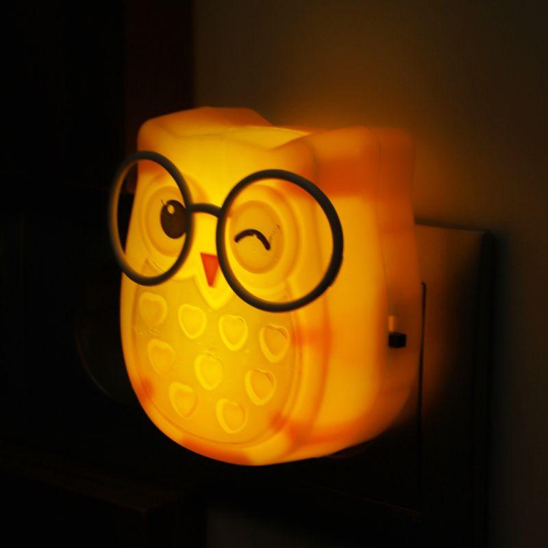 Camelion NL-237 "Сова" (Led ночник с выкл, 220V)