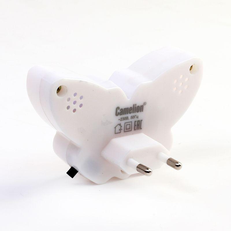 Camelion NL-239 "Бабочка" (Led ночник с выкл, 220V)
