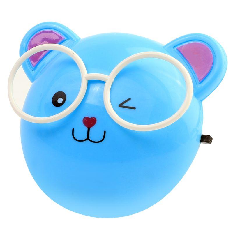 Camelion NL-242 "Медведи очкарики" (Led ночник с выкл, 220V)