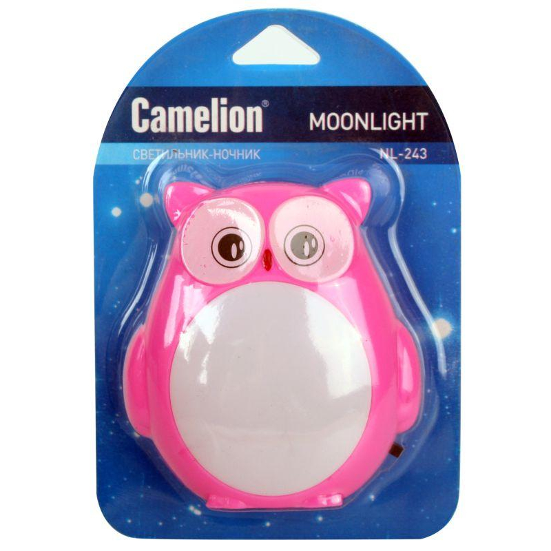 Camelion NL-243 "Сова" (LED ночник с выкл, 220В)