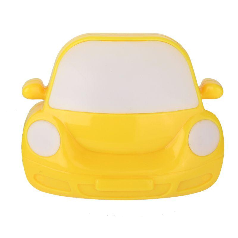 Camelion NL-196 "Машинка" желтая (LED ночник с выкл, 220V)