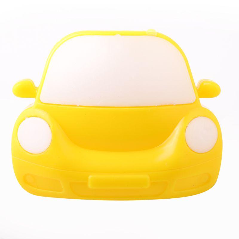 Camelion NL-196 "Машинка" желтая (LED ночник с выкл, 220V)