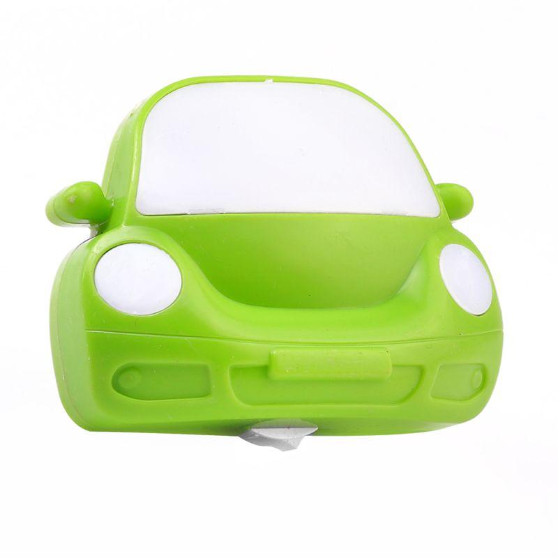 Camelion NL-197 "Машинка" зеленая (LED ночник с выкл, 220V)