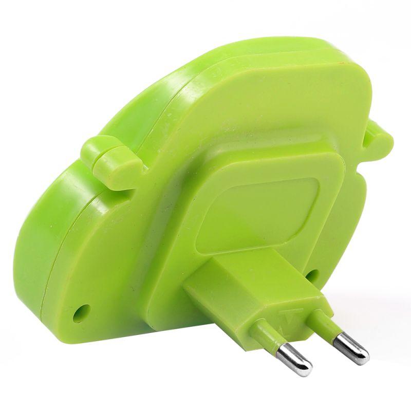 Camelion NL-197 "Машинка" зеленая (LED ночник с выкл, 220V)