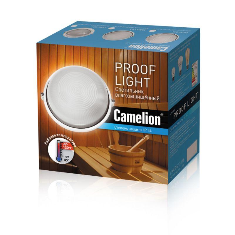 Camelion 1102S C01 NEW до 130 оС (Светильник круг НБП 03-100-001 УХЛ1, "Открытый" 230В 100Вт)