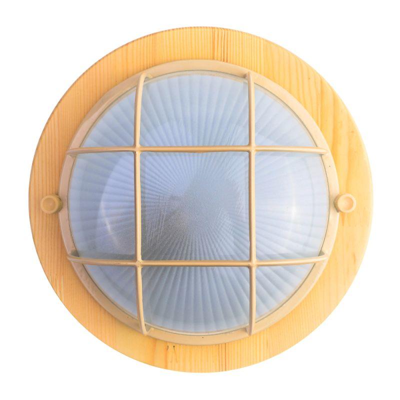 Camelion 1301D Цвет КЛЁН до 120 оС (Светильник круг НБО 03-60-012 УХЛ3, "Решетка" 230В 60Вт)